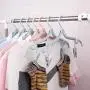 TOPBATHY Travel Hangers Portable Folding Clothes Hanger for Home Traveling Outdoor (Beige) TOPBATHY Travel Hangers Portable Folding Clothes Hanger for Home Traveling Outdoor (Beige)