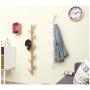 CHenXin Hook-Coat Hook, Bamboo Wall Coat Rack, Heavy Duty Hanger, Decorative Creative Branch Clothes, hat, Bag, Towel, Key, Hook, Bathroom, Kitchen, Living Room Hook (3 Colors Available) Clothes hoo