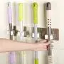 Shimigy Wall Mounted Mop Organizer Holder Brush Broom Hanger Storage Rack Kitchen Tool Shimigy Wall Mounted Mop Organizer Holder Brush Broom Hanger Storage Rack Kitchen Tool