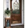 Last Name Door Hanging Year Established - Family Monogram Door Hanger - Wood Square Door Hanger - Wedding Gift - Housewarming Gift