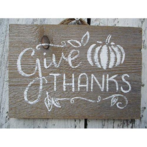 Vintage look GIVE THANKS Thanksgiving pumpkin new calligraphy Christmas Chalk Couture style old time font jute hanger antique style primitive style. weathered wood sign Vintage look GIVE THANKS Thanksgiving pumpkin new calligraphy Christmas Chalk Couture style old time font jute hanger antique style primitive style. weathered wood sign