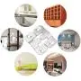 Eyourlife Flush Mount Bracket Interlocking Furniture Connector, Heavy Duty Stainless Steel Photo Frame Hook Picture Hanger for Large Picture Display Art Gallery Wall Mount Hardware (5 Pairs) Eyourlife Flush Mount Bracket Interlocking Furniture Connector, Heavy Duty Stainless Steel Photo Frame Hook Picture Hanger for Large Picture Display Art Gallery Wall Mount Hardware (5 Pairs)