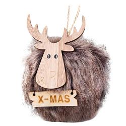 Christmas Wooden Hanging Ornaments Pendant Home Decors Suitable for Hangers, Tags, Card Making, Embellishments, Scrap Booking, Decoupage, Sign Making, Plaques and Many Other Art and Craft Projects