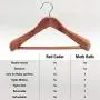 Household Essentials CedarFresh 26340 Red Cedar Wood Clothes Hangers | Locking Trouser Bar and Swivel Hook | Set of 4 Household Essentials CedarFresh 26340 Red Cedar Wood Clothes Hangers | Locking Trouser Bar and Swivel Hook | Set of 4