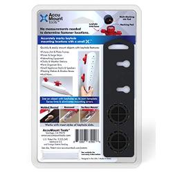 Introducing Keyhole Companion - Unique Tool Set for Marking Keyhole Slot, Keyhole Hanger, Keyhole Hardware Fastener Locations on Mounting Surface - No Measuring Needed