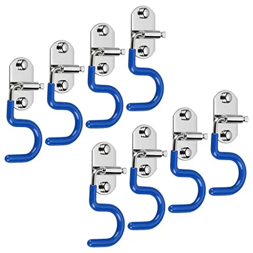 Sumnacon Mop Broom Holder Organizer, 8 Pcs S-Type Wall Mounted Cleaning Tools Organizer, Space Saver Brooms Mops Rakes Holder, Stainless Steel Heavy Duty Broom Mop Handle Holder for Kitchen Garage Sumnacon Mop Broom Holder Organizer, 8 Pcs S-Type Wall Mounted Cleaning Tools Organizer, Space Saver Brooms Mops Rakes Holder, Stainless Steel Heavy Duty Broom Mop Handle Holder for Kitchen Garage