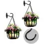 3 Pcs Wall Mount Ceiling Hooks, Ceiling Hooks Heavy Duty, Iron Ceiling Hooks for Plants, Hanging Bird Feeders, Wind Chimes, Outdoor Decoration Hooks 3 Pcs Wall Mount Ceiling Hooks, Ceiling Hooks Heavy Duty, Iron Ceiling Hooks for Plants, Hanging Bird Feeders, Wind Chimes, Outdoor Decoration Hooks