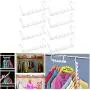 10pcs Clothes Hangers Rack Wardrobes Closet Clothing Hook Space Saver Decoration 10pcs Clothes Hangers Rack Wardrobes Closet Clothing Hook Space Saver Decoration