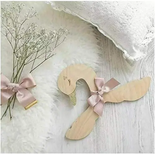 10PC Random Color Nordic Style Swan Wooden Clothes Hanger Kids Baby Animal Carton Hanger Rack Home Girls Princess Room Nursery Decor 10PC Random Color Nordic Style Swan Wooden Clothes Hanger Kids Baby Animal Carton Hanger Rack Home Girls Princess Room Nursery Decor