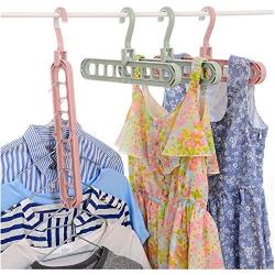 Home Storage Organization Clothes Hanger Drying Rack Plastic Scarf Clothes Hangers Storage Racks Wardrobe Storage Hanger 10pcs Random Color