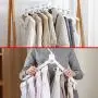 EvaroFly Multipurpose Folding Hanger, 360° Rotatable Storage Clothes Hanger, Household Travel -Pink 56.5x19cm