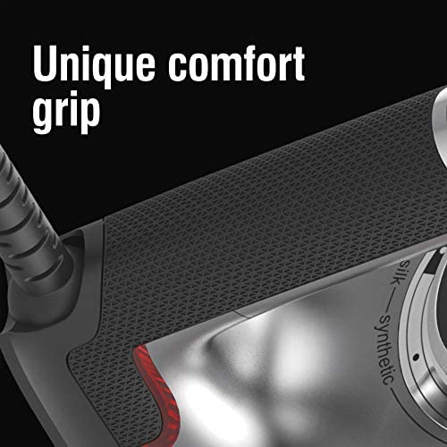 CHI Steam Iron for Clothes with Titanium Infused Ceramic Soleplate, 1700 Watts, XL 10’ Cord, 3-Way Auto Shutoff, 300+ Holes, Professional Grade, Silver (13101)
