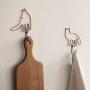 Unique Design Cactus & Fox Wall Mounted Coat Hook Decorative Robes & Towels Hook Clothes Hanger with Screw (Fox2)