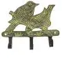Indianshelf Handmade 1 Artistic Vintage Green Brass Perching Birds Clothes Hooks Hangers/Coat Hooks Wall Mounted Indianshelf Handmade 1 Artistic Vintage Green Brass Perching Birds Clothes Hooks Hangers/Coat Hooks Wall Mounted