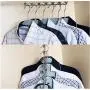 10PC Multifunctional Metal Clothes Closet Hangers Clothing Organizer Clothes Hanger Decoration