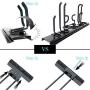 Ultrawall 8PC Garage Organizer, Garage Storage System with Hooks, Tool Organizer Holder Hanger Ultrawall 8PC Garage Organizer, Garage Storage System with Hooks, Tool Organizer Holder Hanger