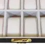 4 Less CO 24 Piece Ebony Walnut Wood Mens Watch Boxes Display Case Collection Jewelry Boxes Storage Glass Top - 108724E 4 Less CO 24 Piece Ebony Walnut Wood Mens Watch Boxes Display Case Collection Jewelry Boxes Storage Glass Top - 108724E