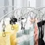 Hamek 3 Pack Stainless Steel Clothes Drying Rack 10 Clips Metal Clothespins, Portable Laundry Drying Rack Clothes Hanger Hamek 3 Pack Stainless Steel Clothes Drying Rack 10 Clips Metal Clothespins, Portable Laundry Drying Rack Clothes Hanger