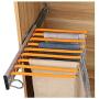 LUANT Closet Pants Hanger Bar Clothes Organizers for Space Saving and Storage,18" x 12-1/2