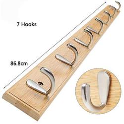 GJ-bgymj Hanging Wall Creative Hanger Door Clothes Clothes Hook Bedroom Wall Porch Coat Rack Hanging Bag Rack Wall Hooks Zinc Alloy Hooks Multiple Sizes Hook Rack (Size : B)