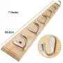 GJ-bgymj Hanging Wall Creative Hanger Door Clothes Clothes Hook Bedroom Wall Porch Coat Rack Hanging Bag Rack Wall Hooks Zinc Alloy Hooks Multiple Sizes Hook Rack (Size : B)