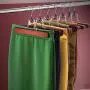 High-Grade Wooden Pants Hangers with Clips 10 Pack Non Slip Skirt Hangers, Smooth Finish Solid Wood Jeans/Slack Hanger with 360° Swivel Hook - Pants Clip Hangers for Skirts, Slacks - Clamp Hangers High-Grade Wooden Pants Hangers with Clips 10 Pack Non Slip Skirt Hangers, Smooth Finish Solid Wood Jeans/Slack Hanger with 360° Swivel Hook - Pants Clip Hangers for Skirts, Slacks - Clamp Hangers