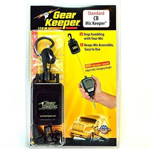 HAMMERHEAD Gear Keeper RT4-4112 28" Retractable CB Radio Microphone Hanger (BLACK) HAMMERHEAD Gear Keeper RT4-4112 28" Retractable CB Radio Microphone Hanger (BLACK)