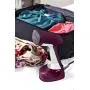 Rowenta Xcel Steam Travel DR7051 Hand-Held Garment Steamer Size, Dual-Voltage, Purple Rowenta Xcel Steam Travel DR7051 Hand-Held Garment Steamer Size, Dual-Voltage, Purple