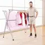 HYNAWIN Stainless Steel Laundry Drying Rack Heavy Duty Collapsible Folding Clothes Drying Rack HYNAWIN Stainless Steel Laundry Drying Rack Heavy Duty Collapsible Folding Clothes Drying Rack