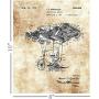 Original Flying Machines Drawings - Plane Hanger Wall Decor - Airport Office Artwork - Set of 4 8 x 10 Unframed Patent Prints - Gift for Pilots, Flight Attendants