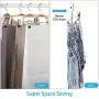 DANALLAN 5 Pack of 4-Tier Skirt/Pants Hangers - Space Saving Adjustable Non-Slip Clips Clothes, Trousers, Slacks, Jeans DANALLAN 5 Pack of 4-Tier Skirt/Pants Hangers - Space Saving Adjustable Non-Slip Clips Clothes, Trousers, Slacks, Jeans