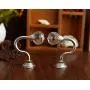 1 Pair(2Pcs) Retro Crystal Wall Window Decorative Curtain Drapery Tieback Hanger Holdbacks Clip Ring Rod Wall Bracket Hook Hanger Holder for Curtain Clothes Hat Coat Shoulder Bag Towel(Silver) 1 Pair(2Pcs) Retro Crystal Wall Window Decorative Curtain Drapery Tieback Hanger Holdbacks Clip Ring Rod Wall Bracket Hook Hanger Holder for Curtain Clothes Hat Coat Shoulder Bag Towel(Silver)