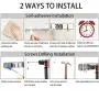 Broom Mop Holder, Stainless Steel Heavy Duty Wall Mount Storage Organizer Tools Hanger with 3 Racks 4 Hooks for Kitchen Bathroom Closet Garage Office Garden (3 Racks 4 Hooks) Broom Mop Holder, Stainless Steel Heavy Duty Wall Mount Storage Organizer Tools Hanger with 3 Racks 4 Hooks for Kitchen Bathroom Closet Garage Office Garden (3 Racks 4 Hooks)