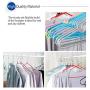 Lomani 60-Pack Clothes Hangers Nano-Dip Non Slip Hangers Space Saving, No Shoulder Bump Suit Hangers, Excellent for Men Women Clothes Rack