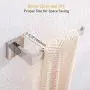 Bathroom Kitchen Towel Holder, Suyar SUS304 Stainless Steel Hand Towel Bar, Kitchen Towel Hanger for Cabinet Wall Mount, Polished Chrome Bathroom Kitchen Towel Holder, Suyar SUS304 Stainless Steel Hand Towel Bar, Kitchen Towel Hanger for Cabinet Wall Mount, Polished Chrome