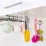 FIN86 Functional Kitchen Storage Tools, Kitchen Storage Rack Cupboard Hanging Hook Hanger Chest Storage Organizer Holder (Black) FIN86 Functional Kitchen Storage Tools, Kitchen Storage Rack Cupboard Hanging Hook Hanger Chest Storage Organizer Holder (Black)
