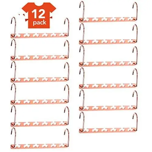 HOUSE DAY Magic Hangers Space Saving Hangers for Clothes Hangers Space Saving Wardrobe Clothing Hanger Oragnizer Closet Space Saver Hangers (8 Pack) HOUSE DAY Magic Hangers Space Saving Hangers for Clothes Hangers Space Saving Wardrobe Clothing Hanger Oragnizer Closet Space Saver Hangers (8 Pack)