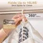 TAILI Hanging Vacuum Space Saver Bags for Clothes, Set of 4 Long 53x27.6 inches Vacuum Seal Storage Compression Bags for Suits, Dress Coats or Jackets, No Pump Needed TAILI Hanging Vacuum Space Saver Bags for Clothes, Set of 4 Long 53x27.6 inches Vacuum Seal Storage Compression Bags for Suits, Dress Coats or Jackets, No Pump Needed