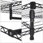 PNPGlobal 48&quotx18&quotx71" Closet Organizer Garment Rack Portable Clothes Hanger Home Shelf
