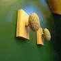 Wall hanger - Coat Rack with natural Beach STONES - Hardwood Handcrafted Unique gift. Wall mounted solid wood coat rack with natural Stones