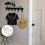 Decorative Coat Hooks Wall Mounted, Cartoon Childrens Hangers, Metal Towel Racks for Bathroom, Dog Leash and Key Holder, Entryway Clothes and Hat Organizer Rack | Giraffe