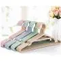 Portable Clothes Hangers Non-Slip Hook for Suit Coat Closet Garment Outdoor Drying Rack Plastic Clothing Hanger(10 Pieces/Lot)(Random Color)