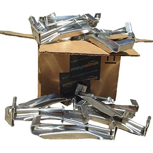 5 inch Premium Quick Screw Gutter Hanger with clip (50-Pack) 5 inch Premium Quick Screw Gutter Hanger with clip (50-Pack)