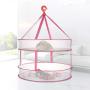 Wuyue Hua Portable Folding Drying Rack Double Hanging coat Clothes Laundry Hangers Dryer Net for Underwears Sweater Garments
