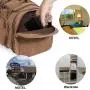 ALLOMN Hat Organizer, Cap Organizer Hanger Hat Racks with 10 Stainless Steel Clips Portable Clothes Hanger, Folding Clothes Hangers for Home or Travel (Black)