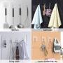 DARSSUM 10Packs Wall Hooks 24lb(max) Waterproof and Oilproof Transparent Reusable Seamless Hooks Bathroom Kitchen Heavy Duty Self Adhesive Hooks DARSSUM 10Packs Wall Hooks 24lb(max) Waterproof and Oilproof Transparent Reusable Seamless Hooks Bathroom Kitchen Heavy Duty Self Adhesive Hooks