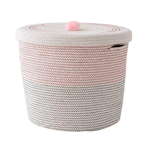tegance Cotton Rope Basket Storage Basket 16 tegance Cotton Rope Basket Storage Basket 16