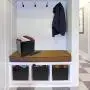 Sorbus Foldable Storage Cube Basket Bin (6 Pack, Black)