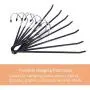 JS HANGER 20 Pack Open Ended Slacks Pant Hangers, Chrome and Black Friction, Non-Slip JS HANGER 20 Pack Open Ended Slacks Pant Hangers, Chrome and Black Friction, Non-Slip