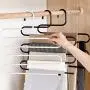 WZP Hanger Multi-Functional Pants Hanger,S-Type Multi-Layer Household Wardrobe Storage Scarf Rack Drying Rack Drying Rack Hanger Iron Art/C WZP Hanger Multi-Functional Pants Hanger,S-Type Multi-Layer Household Wardrobe Storage Scarf Rack Drying Rack Drying Rack Hanger Iron Art/C